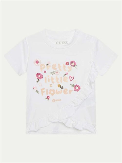 T-shirt e short bambina bianco GUESS | A5GG07K6YW4/G011
